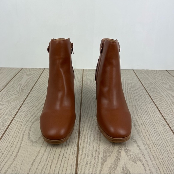 Giani Bernini Women's Trumann Memory Foam Block Heel Dress Booties 8M Cinnamon - Picture 2 of 9